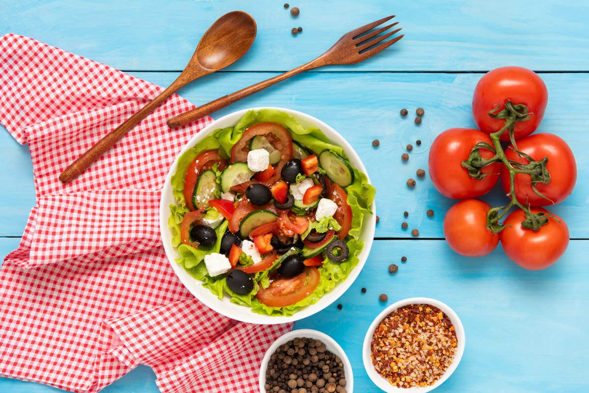 Салаты и лёгкие гарниры без майонеза - 1