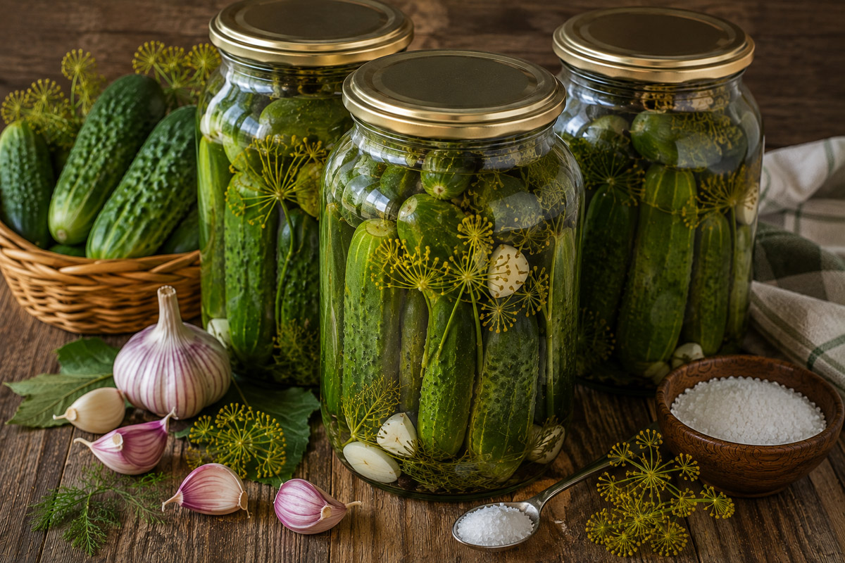 Огурцы на зиму: 15 рецептов хрустящих и вкусных заготовок - 15