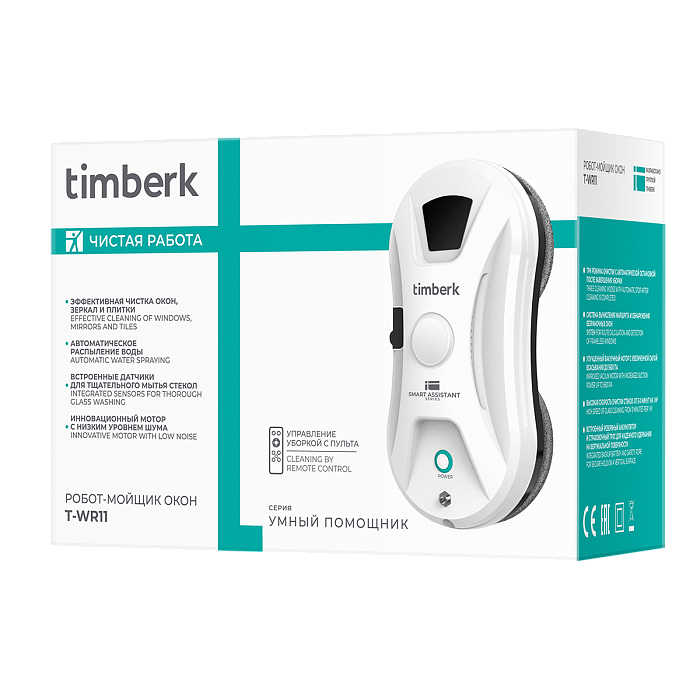 Робот-мойщик окон Timberk T-WR11 - 3