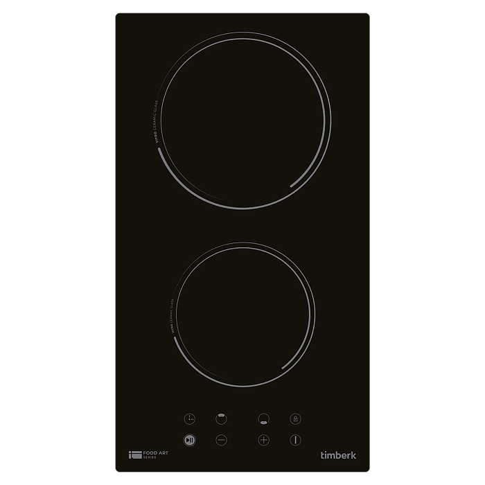 Встраиваемая электрическая варочная панель Timberk T-HE2GL65