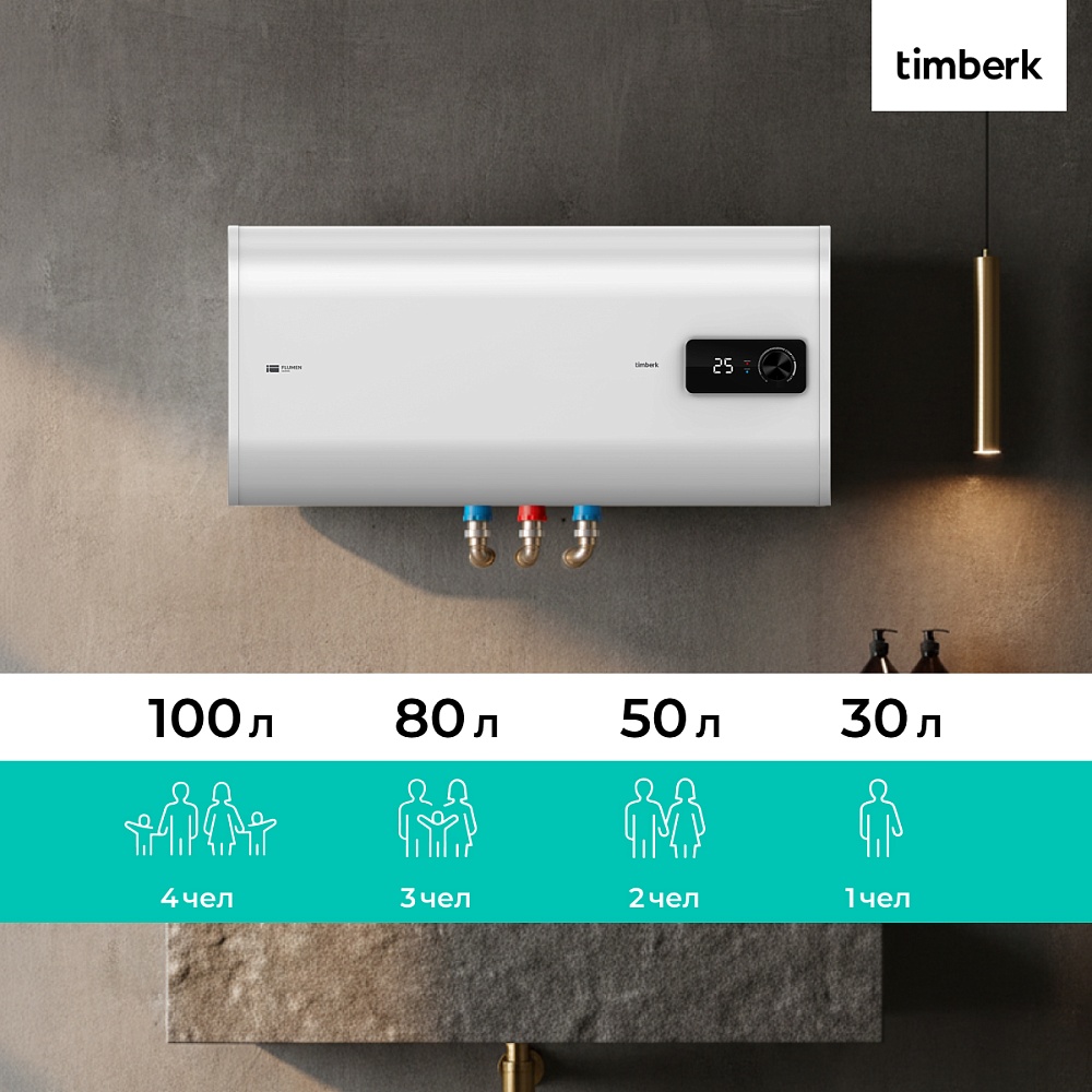 Водонагреватель накопительный Timberk Серия: FSM8 H - 13