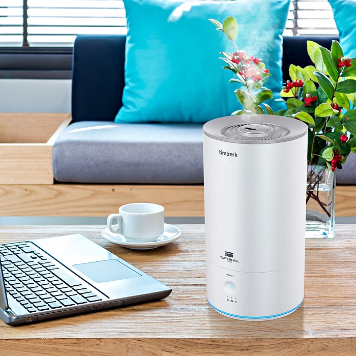 Ультразвуковой увлажнитель воздуха Timberk Серия Waterfall: A21E - 9 Ультразвуковой увлажнитель воздуха Timberk Серия Waterfall: A21E - 9