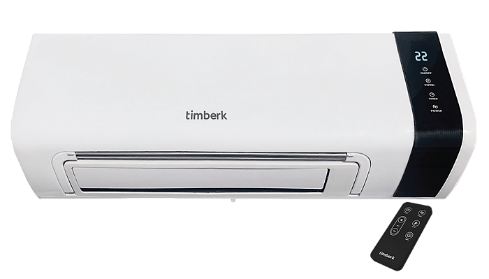 Электрический настенный тепловентилятор Timberk T-FH2-B10MC-W купить Электрический настенный тепловентилятор Timberk T-FH2-B10MC-W