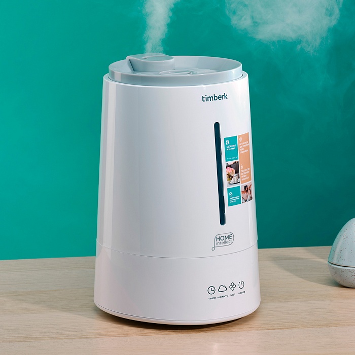 Увлажнитель воздуха с Wi-Fi Timberk Серия Home Intellect: A100E - 2 Увлажнитель воздуха с Wi-Fi Timberk Серия Home Intellect: A100E - 2